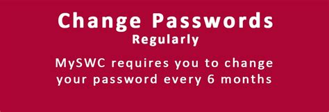 Log in with your MySWC username and password..